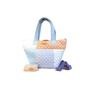 MZ Wallace Bag Summer Tote Pastel Colorblock Crossbody Handbag Travel